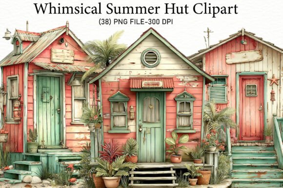 Download Watercolor Boho Summer Clipart - Art Collection