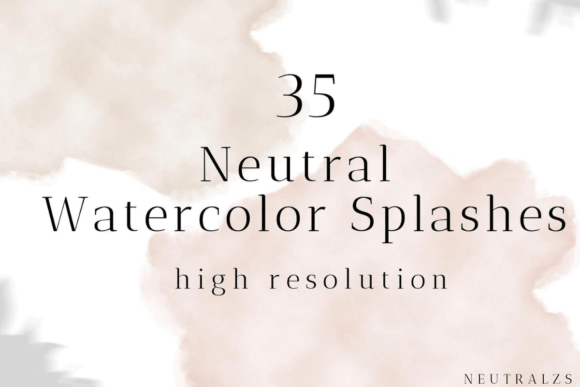 Download Neutral Watercolor Washes Clipart - Art Collection