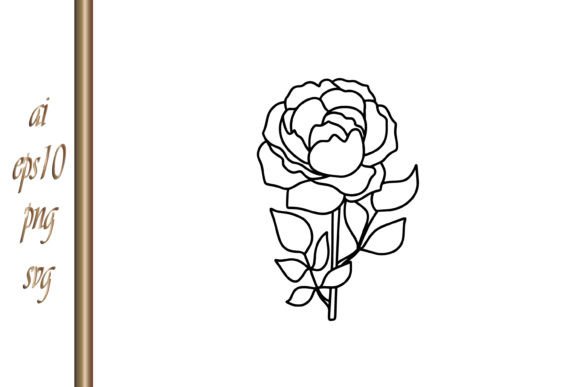 Download Doodle Rose Icon Line Art Flower Sketch - Art Collection