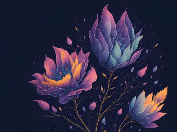 Download Abstract Botanical Art Illustration 2 - Art Collection