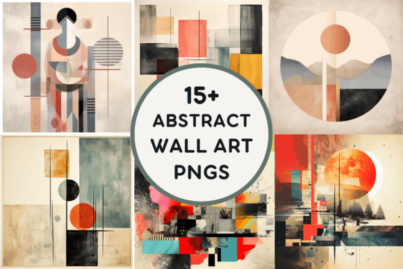 Download 15+ Abstract Wall Art PNGS - Art Collection