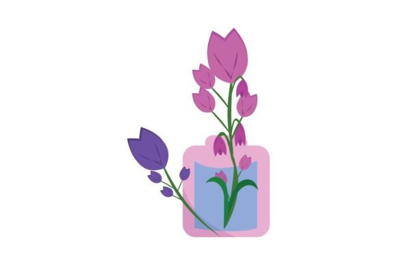 Download Pretty Flowers in Vase Vector Art - Art Collection
