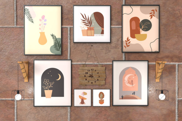 Download Boho Printable Wall Art Set of 10 Prints - Art Collection