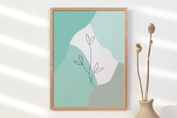 Download Printable Blue Abstract Wall Art - Art Collection