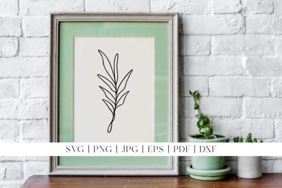 Download Leaf Line Art | Botanical Plant Design - Leaf line art Collection