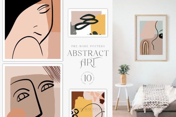 Download Abstract Wall Art Trendy Posters  JPEG - Art Collection