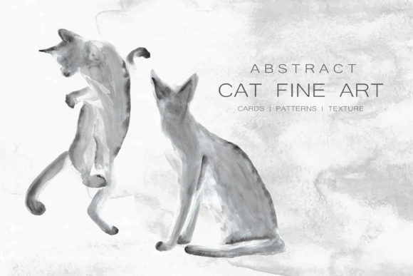 Download Abstract Cat Fine Art - Art Collection