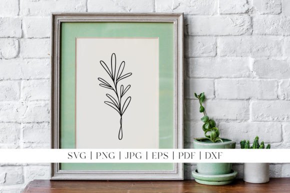 Download Laurel Leaf Line Art | Botanical Branch - Leaf line art Collection