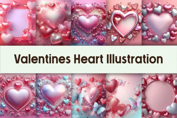 Download Valentines Heart Illustration - Premium Resources