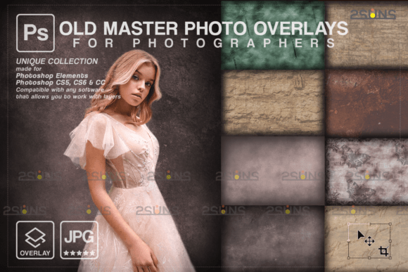 Download Fine Art Textures Photoshop Overlays Old - Art Collection