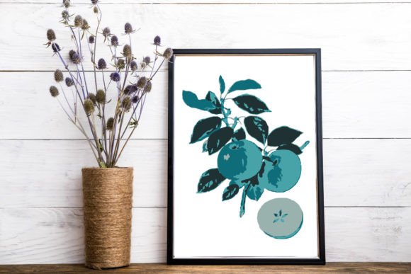 Download Abstract Green Apple Clip Art - Art Collection