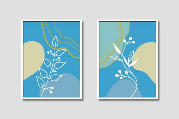 Download Blue Boho Printable Wall Art - Art Collection