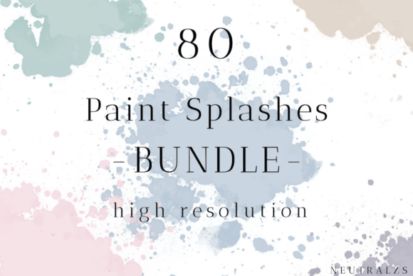 Download Pastel Watercolor Splash Clipart Bundle - Art Collection