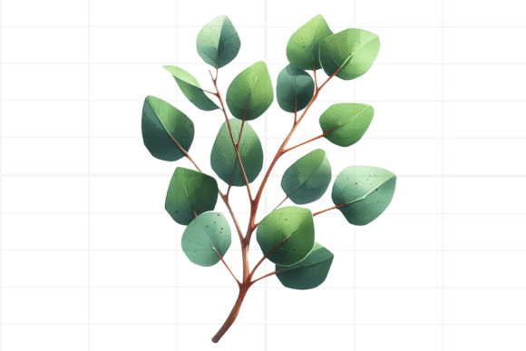 Download Eucalyptus Clipart. Watercolor Greenery - Art Collection