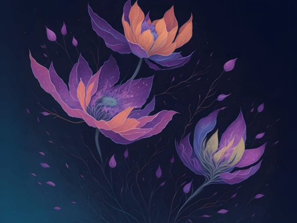 Download Abstract Botanical Art Illustration 1 - Art Collection