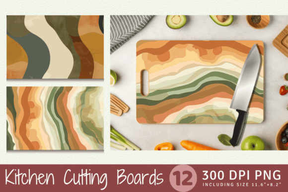 Download Earthy Colors Cutting Boards Sublimation - Art Collection