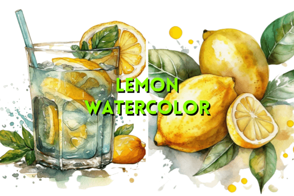 Download Lemon Fruit Watercolor Citrus Clipart - Art Collection