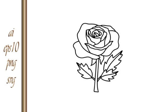 Download Doodle Rose Icon Line Art Flower Sketch - Art Collection
