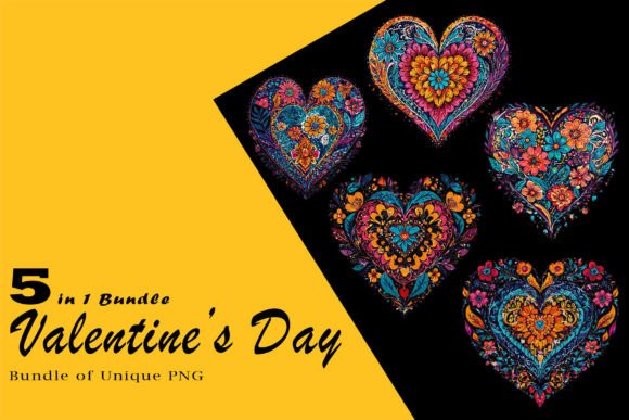 Download Valentines Day Heart Illustration - Premium Bundle